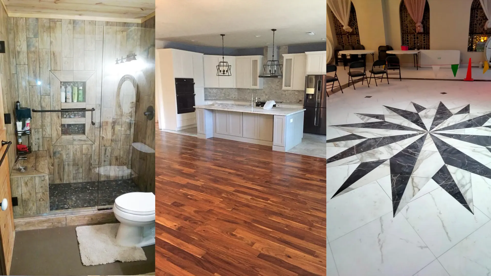 Bathroom remodeling and flooring services in St Pete Beach Florida